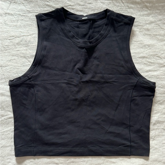 lululemon athletica Tops - Lululemon Short Stop Tank - Black - Size 10